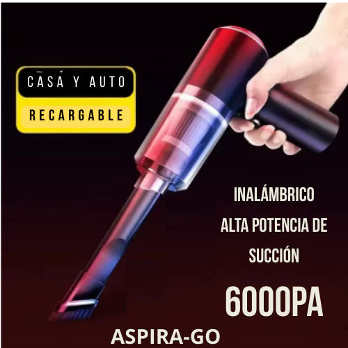 Aspira-Go: Limpieza sin cables, sin esfuerzo y al instante